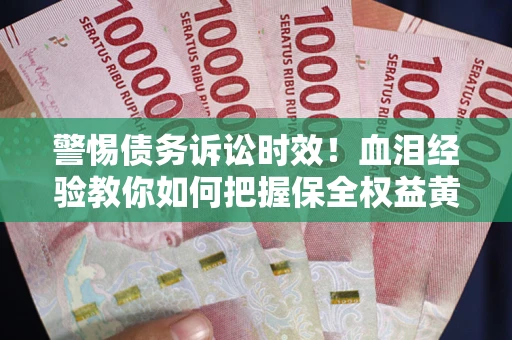 武汉警惕债务诉讼时效！血泪经验教你如何把握保全权益黄金期