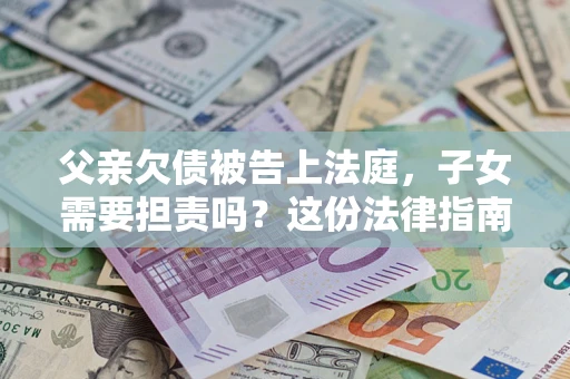 武汉父亲欠债被告上法庭，子女需要担责吗？这份法律指南必须看完