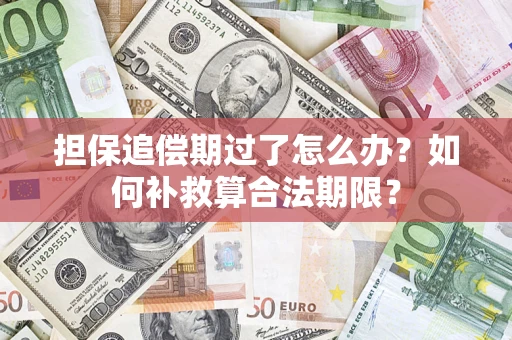 武汉担保追偿期过了怎么办？如何补救算合法期限？