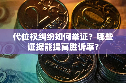 武汉代位权纠纷如何举证？哪些证据能提高胜诉率？